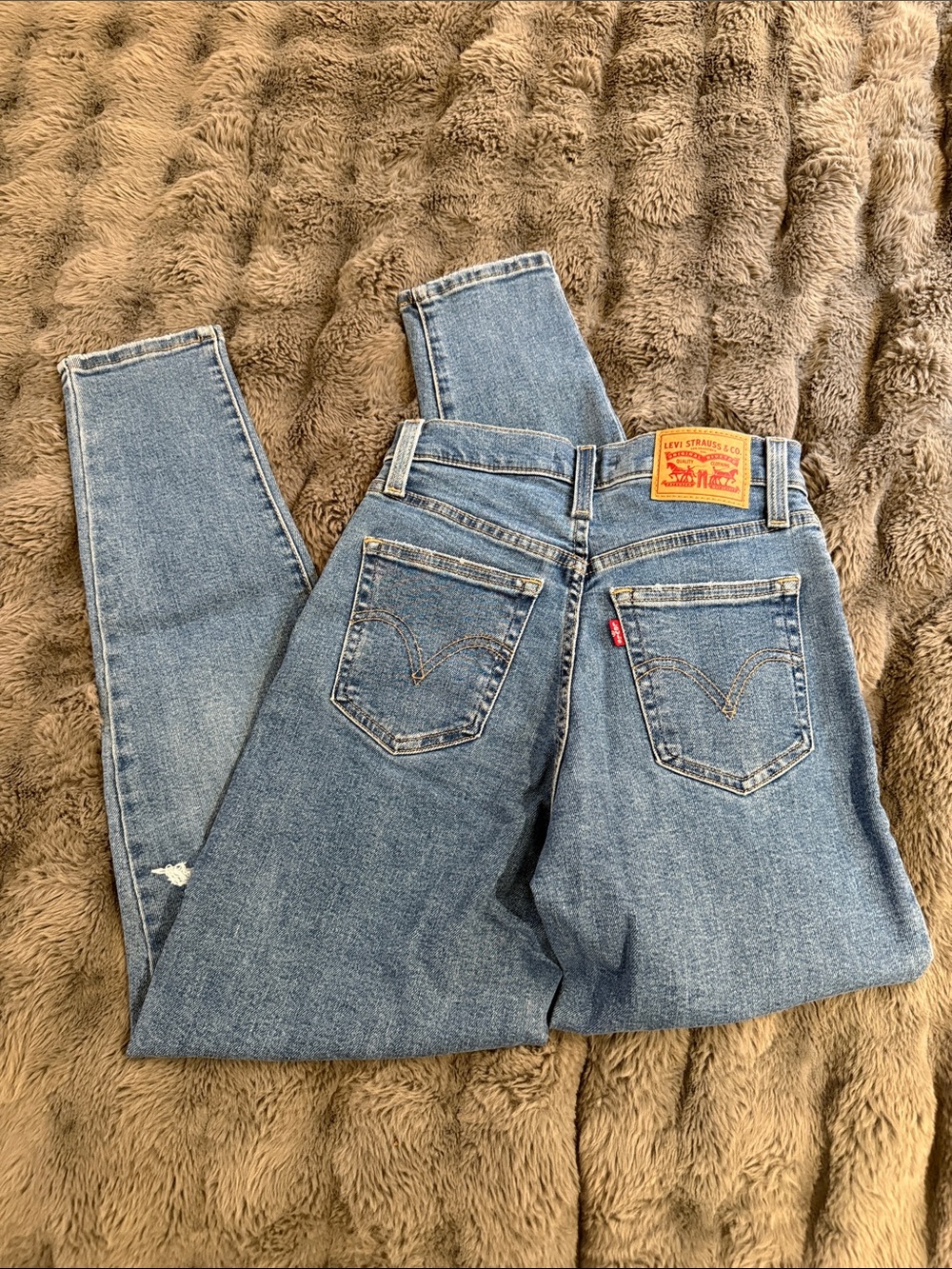 Levi's Light Blue Straight-Leg Jeans